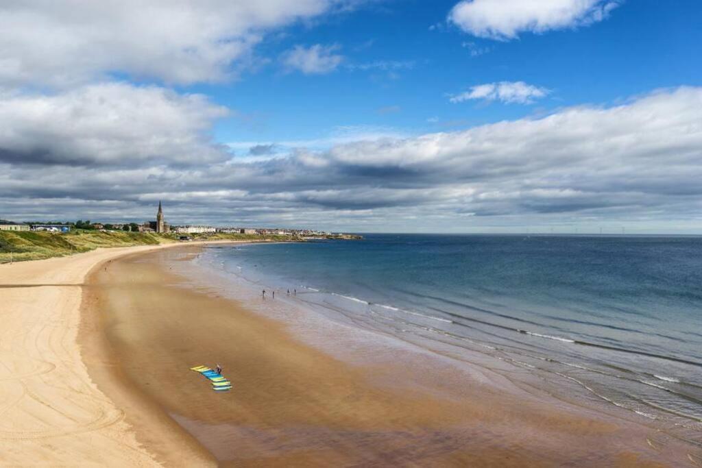 Hightide Seaside Apartment With Beach & Spanish City Views Whitley Bay Esterno foto