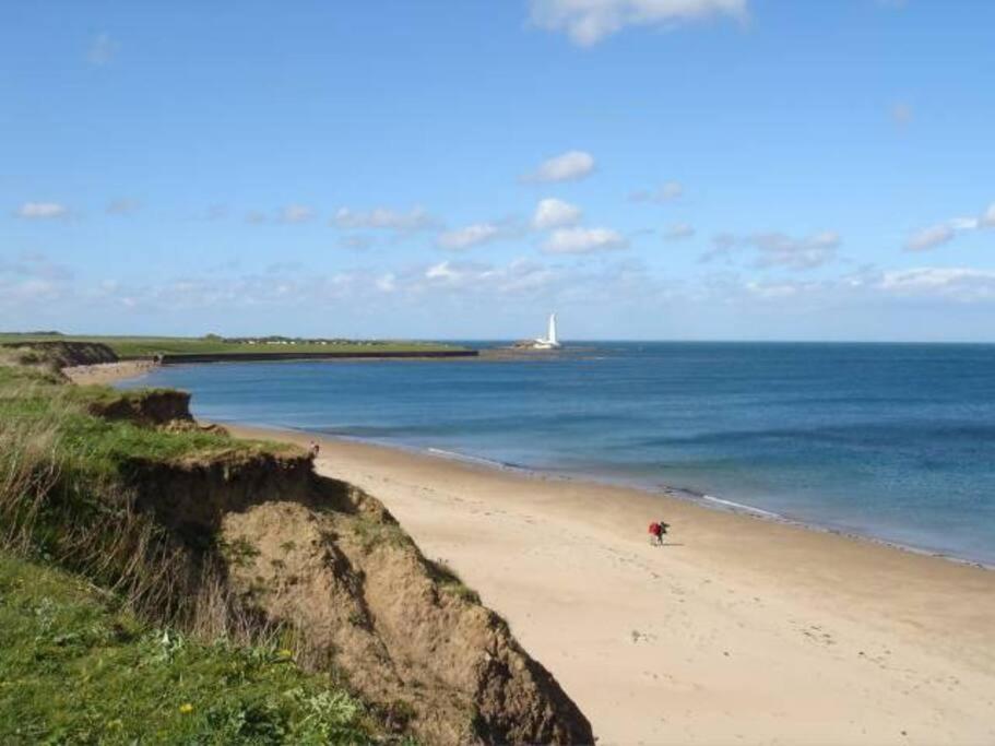 Hightide Seaside Apartment With Beach & Spanish City Views Whitley Bay Esterno foto