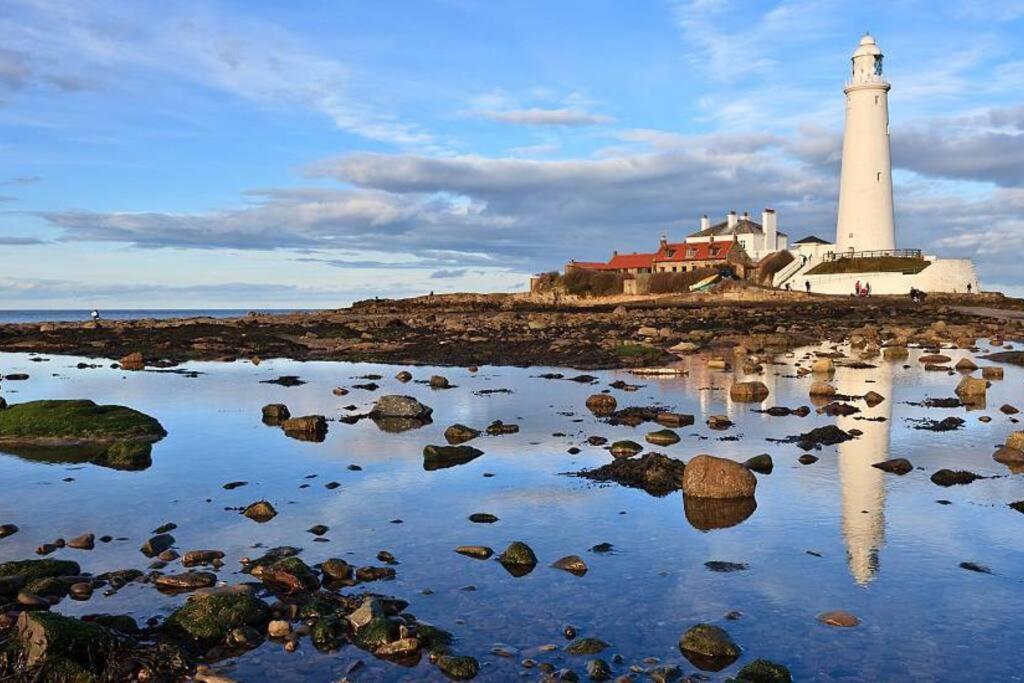 Hightide Seaside Apartment With Beach & Spanish City Views Whitley Bay Esterno foto