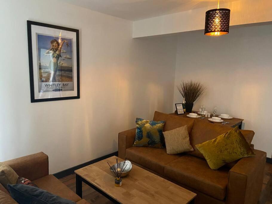 Hightide Seaside Apartment With Beach & Spanish City Views Whitley Bay Esterno foto